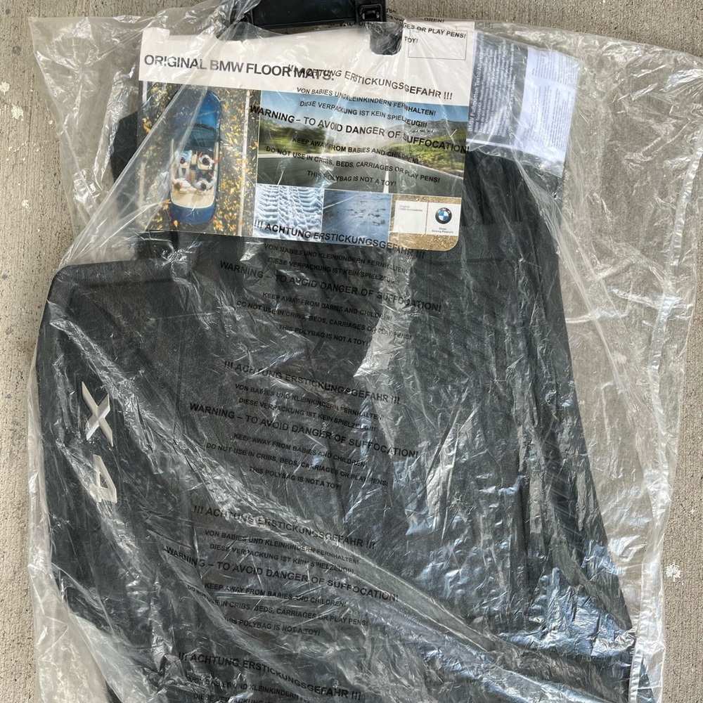 BMW X4 All Weather Floor Mats - Front